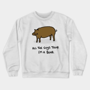 Grumpy Boar Crewneck Sweatshirt